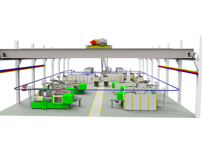 Foto La automatización de almacenes, clave para una cadena logística optimizada y altamente eficiente.